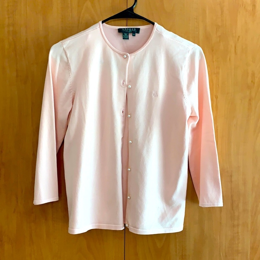 Lauren Ralph Lauren Petite 2 piece set cardigan